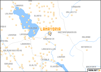 map of La Mayoría