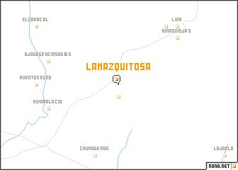 map of La Mazquitosa