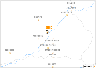 map of Lama