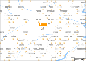 map of Lama