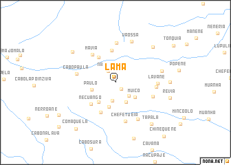 map of Lama