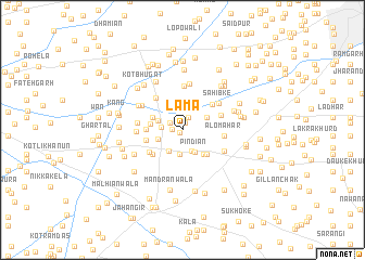 map of Lama