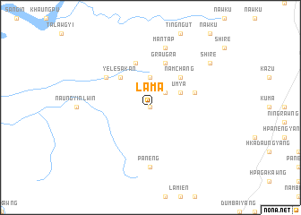 map of Lama