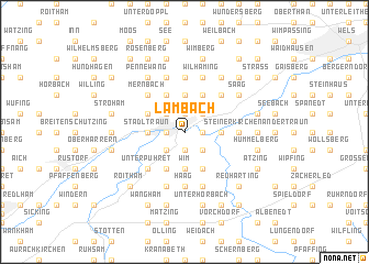 map of Lambach