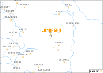 map of Lambagan