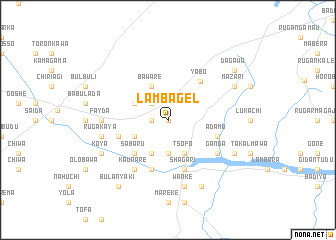 map of Lambagel