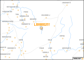 map of Lambagny