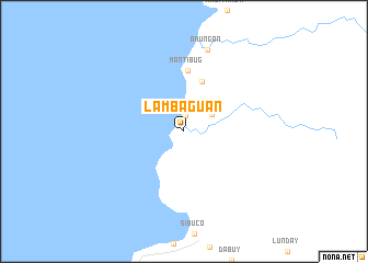map of Lambaguan