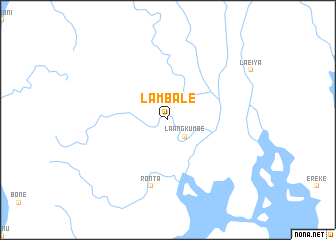 map of Lambale
