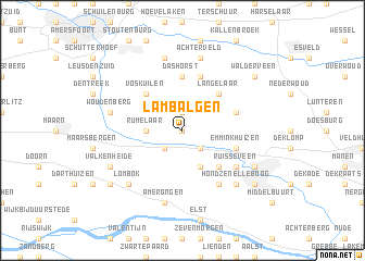 map of Lambalgen