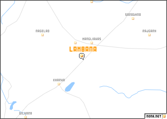map of Lambāna