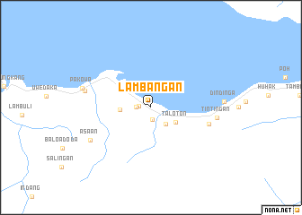 map of Lambangan