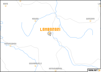 map of Lambarâri