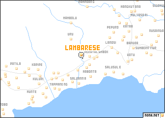 map of Lambarese