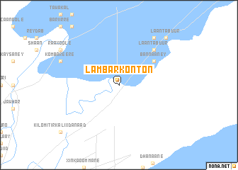 map of Lambar Konton