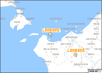 map of Lam-baro