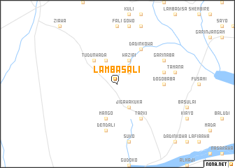 map of Lamba Sali