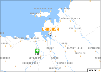 map of Lambasa