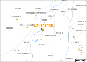map of Lambatane