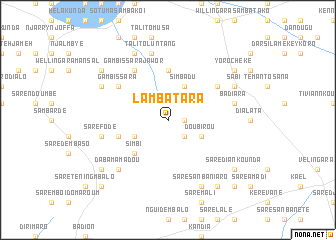 map of Lambatara