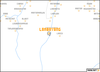 map of Lambayang