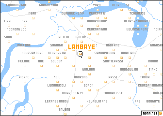 map of Lambaye