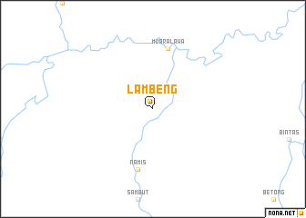 map of Lambeng