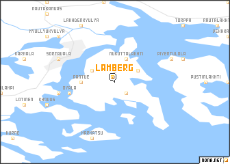 map of Lamberg