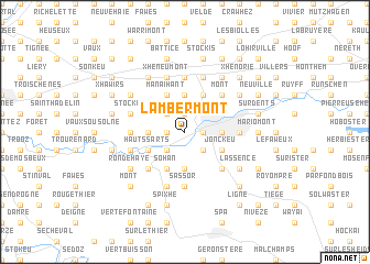 map of Lambermont