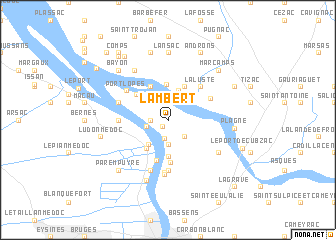map of Lambert