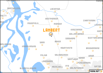 map of Lambert