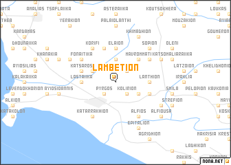 map of Lambétion