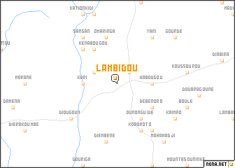 map of Lambidou
