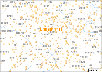 map of Lambi Patti