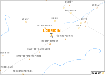 map of Lambiridi