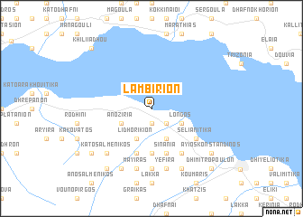 map of Lambírion