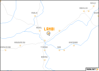 map of Lambi