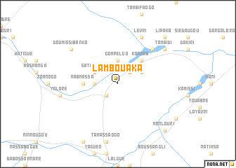 map of Lambouaka