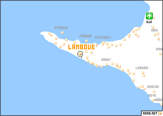 map of Lamboué