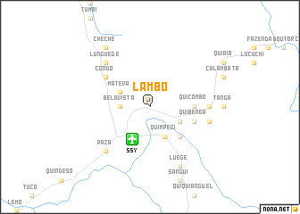 map of Lambo