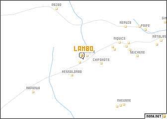 map of Lambo