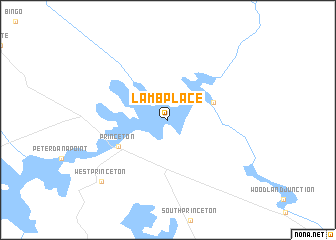 map of Lamb Place