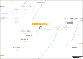 map of Lambramani