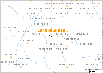 map of Lambraspata