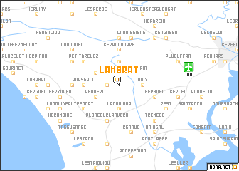 map of Lambrat