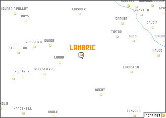 map of Lambric