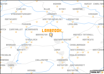 map of Lambrook