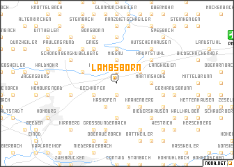 map of Lambsborn