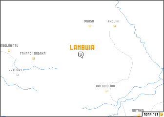 map of Lambuia