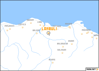 map of Lambuli